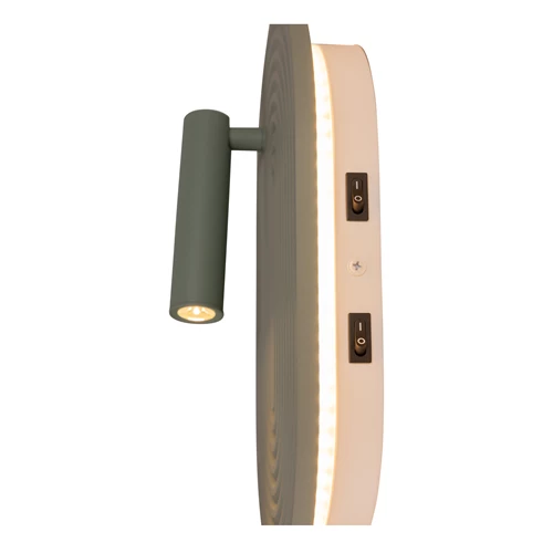 Lucide CARMINO - Wall light - LED - 1x14W 2700K - Green | Essential - detail 1